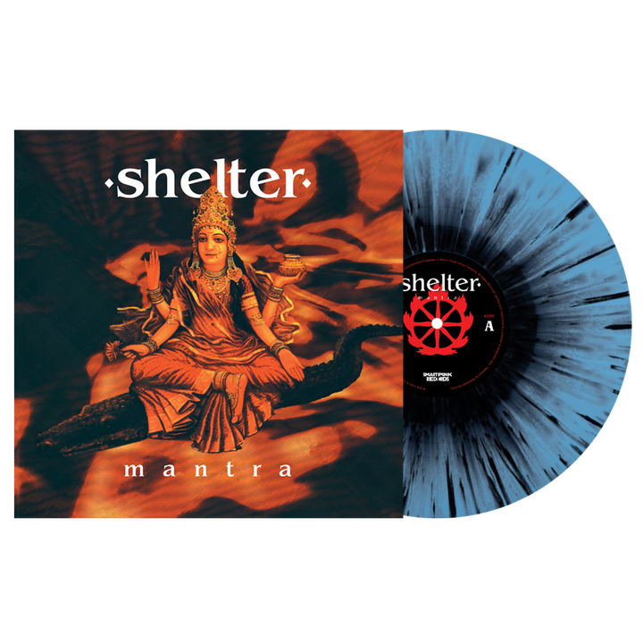 shelter mantra blue with black splatter smartpunk exclusive