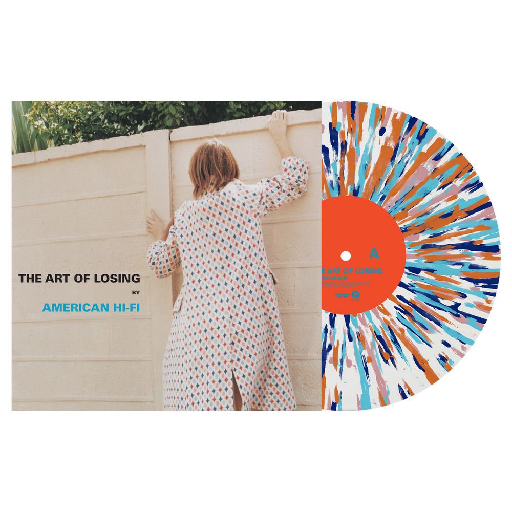 American Hi-Fi The Art Of Losing White With Splatter Smartpunk Exclusive