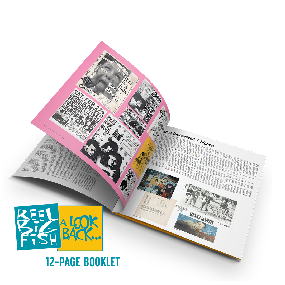 Reel Big Fish Turn The Radio Off 30th Anniversary Deluxe Edition Phoobook Insert