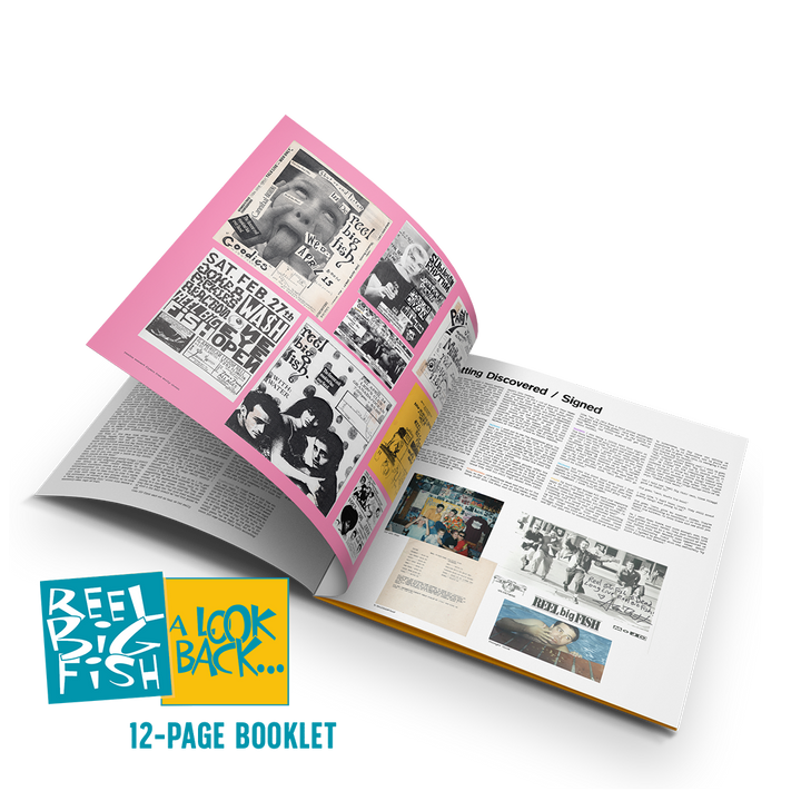 Reel Big Fish Turn The Radio Off 30th Anniversary Deluxe Edition Phoobook Insert