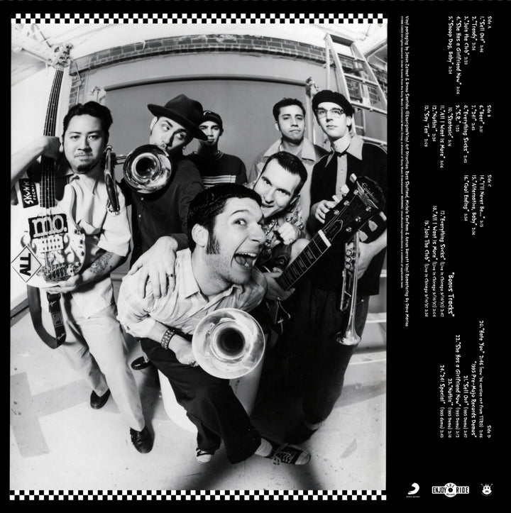 Reel Big Fish Turn The Radio Off 30th Anniversary Deluxe Edition Gatefold Back cover